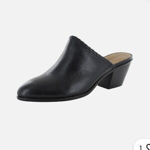 NWOB Frye & Co. Womens Cody Slip On Mule Shoes, Black, US 7